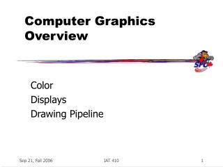 Computer Graphics Overview