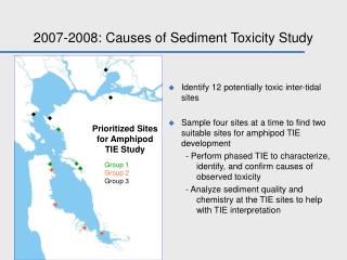 2007-2008: Causes of Sediment Toxicity Study