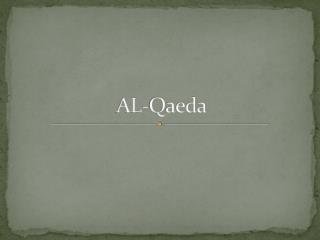 AL-Qaeda