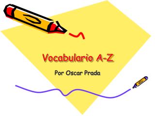 Vocabulario A-Z