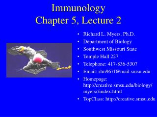 Immunology Chapter 5, Lecture 2