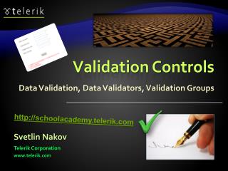 Validation Controls