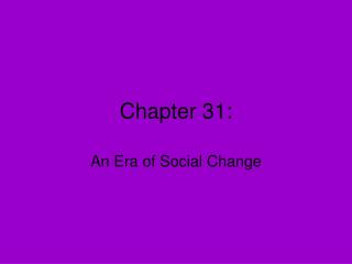 Chapter 31: