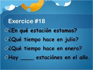 Exercice #18
