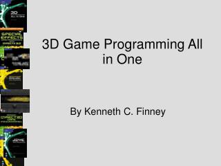 3D Game Programming All in One