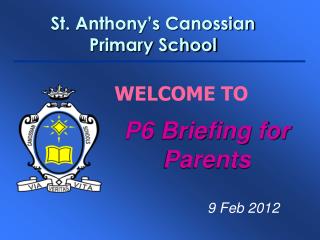 St. Anthony’s Canossian Primary School