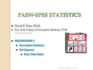 PASW-SPSS STATISTICS