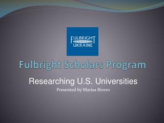 Fulbright Scholars Program