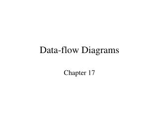Data-flow Diagrams