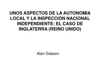 Alan Dobson