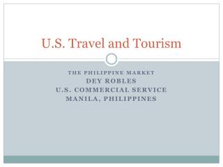 U.S. Travel and Tourism