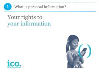 What is personal information?