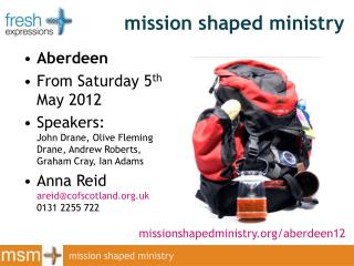 mission shaped ministry