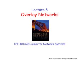 Lecture 6 Overlay Networks