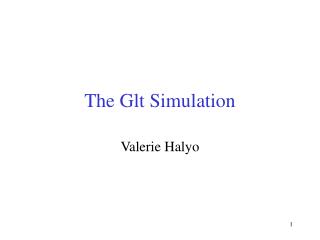 The Glt Simulation