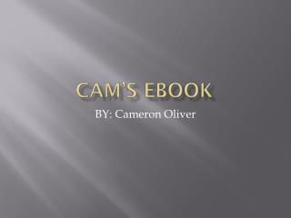 Cam’s Ebook