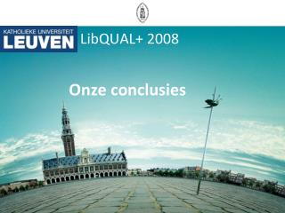 LibQUAL+ 2008