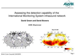 Assessing the detection capability of the International Monitoring System infrasound network