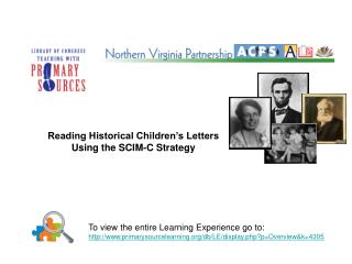 Reading Historical Children’s Letters Using the SCIM-C Strategy