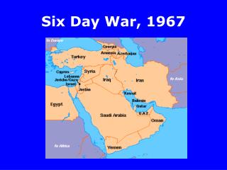 Six Day War, 1967