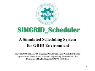 SIMGRID_Scheduler