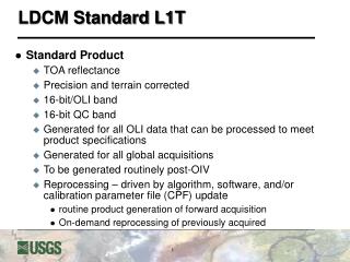 LDCM Standard L1T