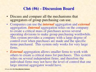 Ch6 (#6) - Discussion Board