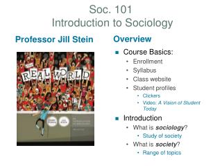 Soc. 101 Introduction to Sociology