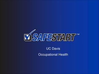 UC Davis Occupational Health