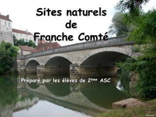 Sites naturels de Franche Comté