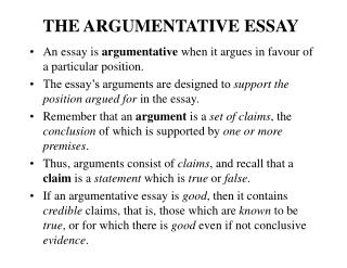 Hook sentence for argumentative essay