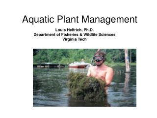 Aquatic Plant Management