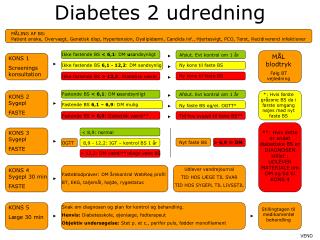 Diabetes 2 udredning