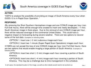 South America coverage in GOES East Rapid