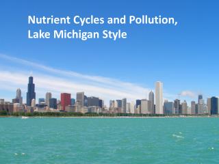 Nutrient Cycles and Pollution, Lake Michigan Style
