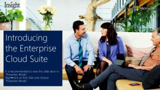Introducing the Enterprise Cloud Suite