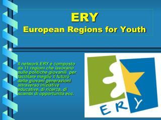 ERY European Regions for Youth