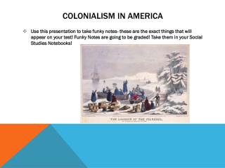 Colonialism in America