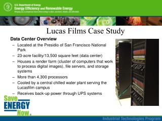 Data Center Overview Located at the Presidio of San Francisco National Park