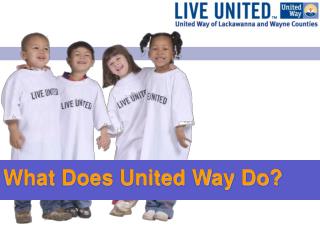 What Does United Way Do?