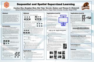 Sequential and Spatial Supervised Learning
