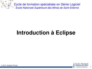 Introduction à Eclipse