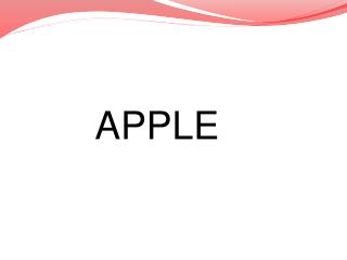 APPLE