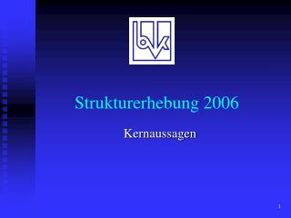 Strukturerhebung 2006