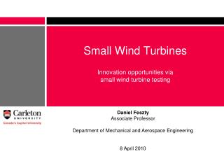 Small Wind Turbines