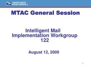 MTAC General Session