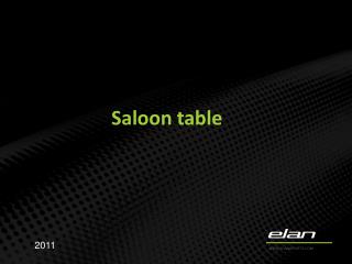 Saloon table