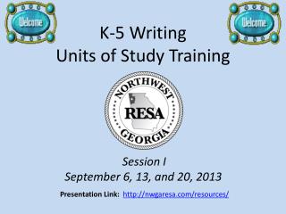 K-5 Writing Units of Study Training
