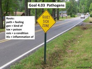 Goal 4.03 Pathogens