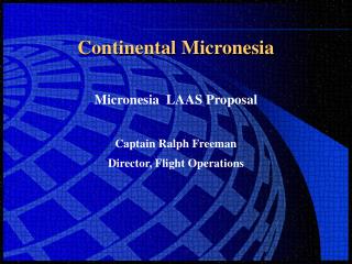 Continental Micronesia